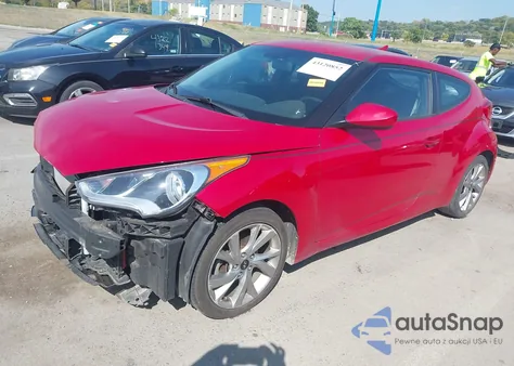 2016 Hyundai Veloster from USA, damaged, VIN KMHTC6AD8GU280144